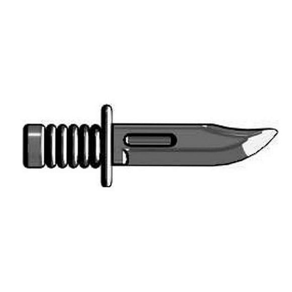BrickArms COMBAT Knife Weapon 2 PC LOT for Minifigures -Pick Color- NEW