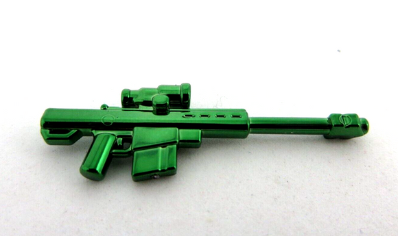 BrickArms HCSR Sniper in Green Chrome Plating!  Super Rare