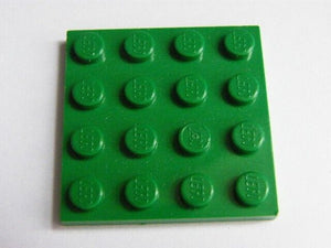 Lego 4x4 Plate LOT of 20 pcs -GREEN- Part 3031 - Brand New