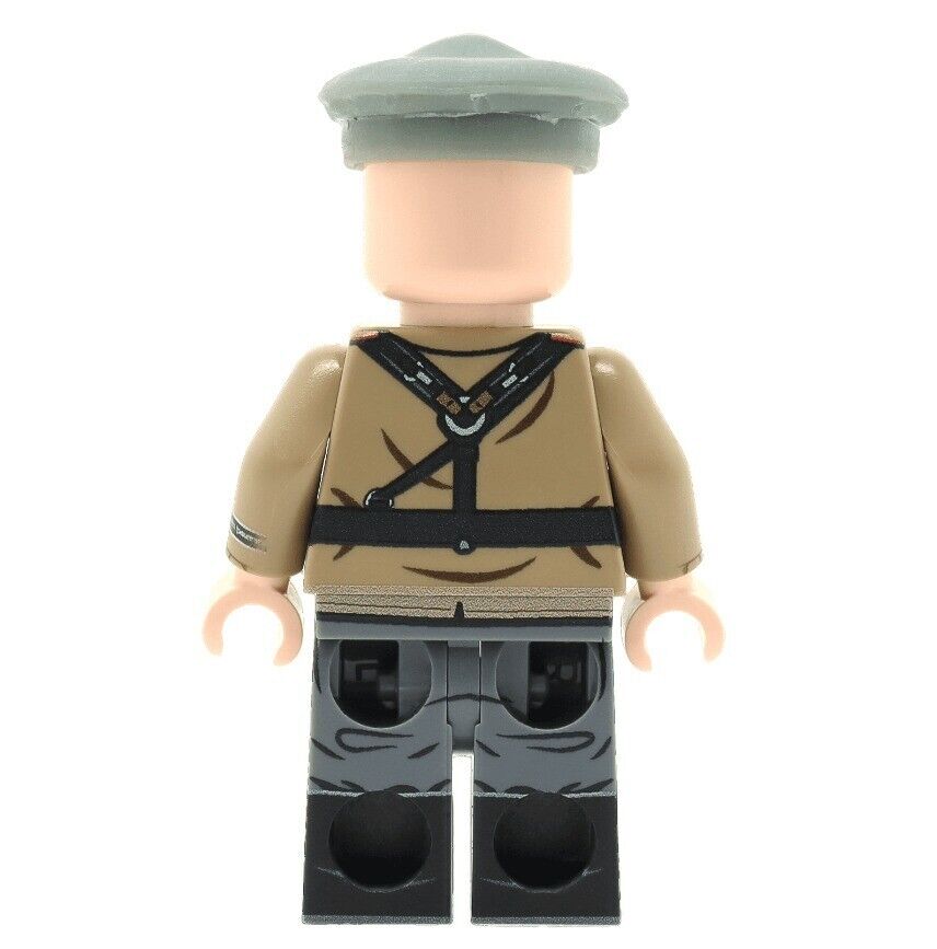 Minifigure Seconda Guerra Mondiale DAK NCO, United Bricks, Nuova