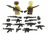 BrickArms WWII RUSSIAN Weapon Pack V2 for Minifigures Limited Edition NEW