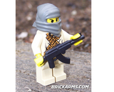 BrickArms AK-47 Assault Rifle for Minifigures -Soldier Military Soviet -NEW-