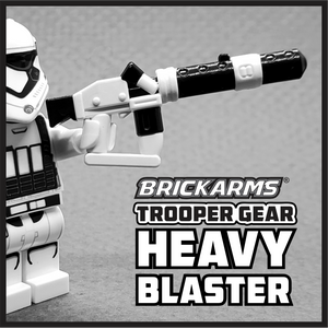 BrickArms Trooper Gear HEAVY BLASTER for  Minifigs -FWMB-10 - NEW