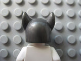 Custom Black/Steel Savage/Superhero MASK for Minifigures - by Brickforge-