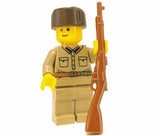 BrickArms Mosin Nagant Rifle for Minifigures -NEW - Brown, no Scope