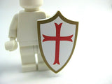 Custom KNIGHT'S SHIELD for Minifigures -Castle Elf LOTR- Pick your Color