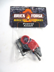 Custom Space Marine Spartan Accessory Pack for Minifigures -Red