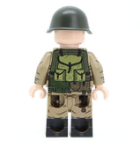 WW2 Soviet Rifleman (M35) Minifigure Custom Printed  NEW United Bricks