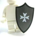 Custom KNIGHT'S SHIELD for Minifigures -Castle Elf LOTR- Pick your Color