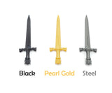 Custom Paladin Sword for Minifigures LOTR Castle -Pick your Color! NEW