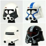 Custom HEAVY CLONE Trooper HELMET for Star Wars Minifigures -Pick the Style!-