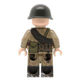 WW2 Soviet Soldier in Telogreika (mosin)  Minifigure Printed  NEW United Bricks