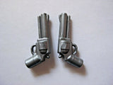 BrickArms MAGNUM REVOLVER 2 pc. Lot for Minifigs -Pick Color