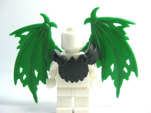 Custom Armor & TATTERED Bat WINGS for Custom Minifigures - Angel, Superheroes
