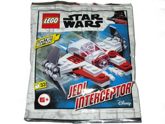 Genuine Lego OBI WAN'S JEDI INTERCEPTOR Sealed Foil Pack Set - Star Wars 912066
