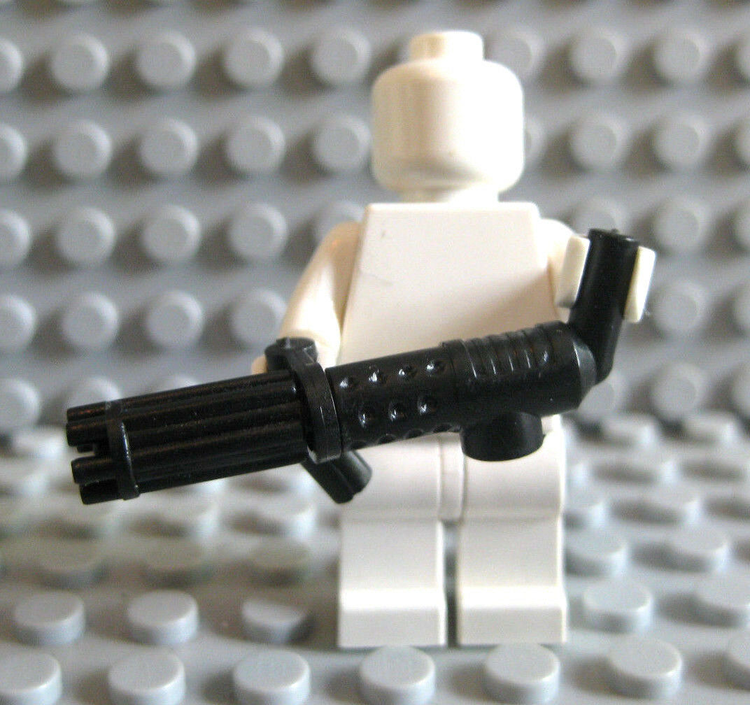 Custom MINIGUN Heavy Weapon for Minifigures -Military Army CLONE