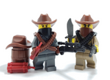 Custom Bandana for Minifigures Western Cowboys -Pick Color- NEW