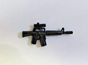 BrickArms M16A2 Scoped Rifle for Minifigures  -NEW- Black 2023 Release!