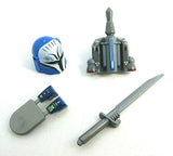 Custom BO KATAN Accessory Pack for Minifigs -Helmet, Jetpack, Darksaber NEW