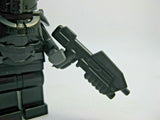 Custom SPARTAN Space Marine Minifigure with CAC Armor, Brickarms Rifle