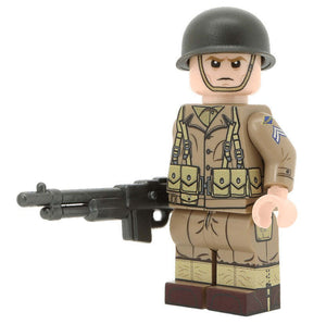 WW2 U.S. Army Ranger (BAR) Minifigure - United Bricks
