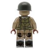 WW2 U.S. Army BAR Gunner Minifigure - United Bricks
