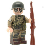 WW2 US Paratrooper Variant 2 Minifigure - United Bricks