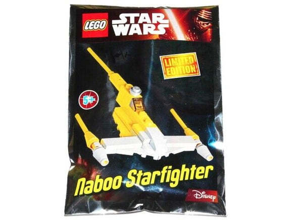 Genuine Lego NABOO STARFIGHTER Sealed Foil Pack Set - Star Wars 911609