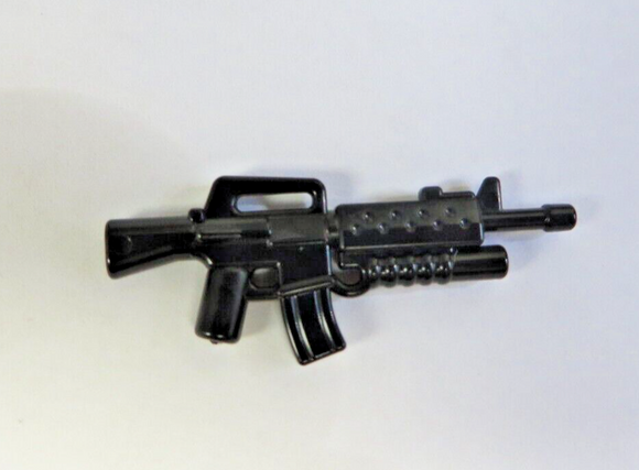 BrickArms M16A2-GL Rifle for Minifigures  -NEW- Black 2023 Release!