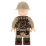 WW2 Japanese Army Rifleman (Burma) Minfigure -United Bricks