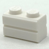 Lego 1x2 MASONRY BRICK Bulk Lot of 50 pcs -White- Part 98283- Brand New