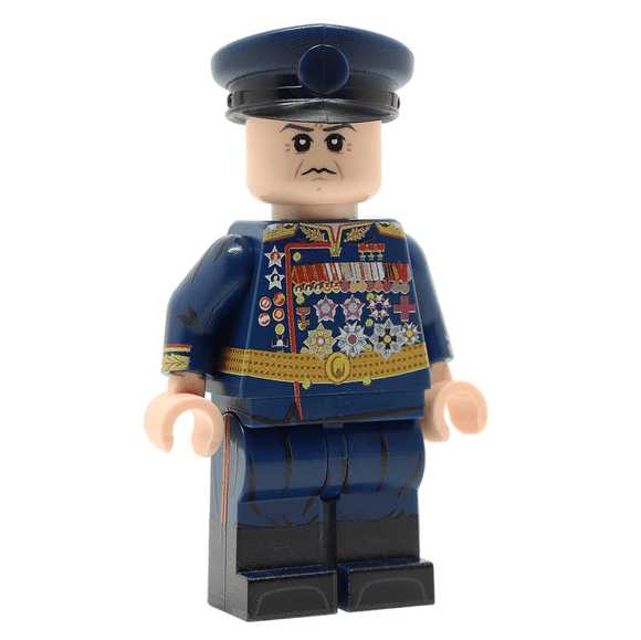 WW2 Marshal Zhukov Minifigure - United Bricks