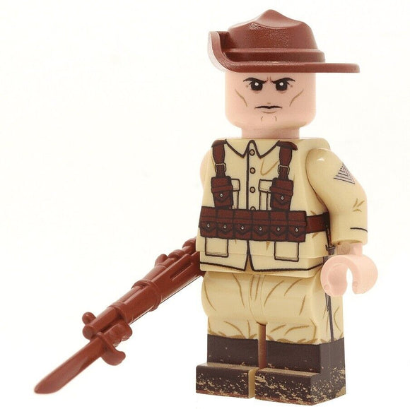 WW1 Schutztruppe Feldwebel Minifigure - United Bricks
