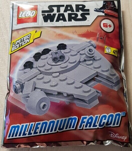 Genuine Lego MILLENNIUM FALCON Sealed Foil Pack Set - Star Wars 912280
