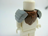 Custom BATTLE ARMOR with PAULDRONS for Minifigures -Brickforge- Pick Color