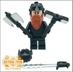 Brickforge DWARF Accessory PACK for Custom  Minifigures - Pick your Style