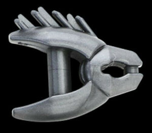 Brickarms NEEDLE GUN -Silver- for Mini-figures -Spartans Space Marines -NEW
