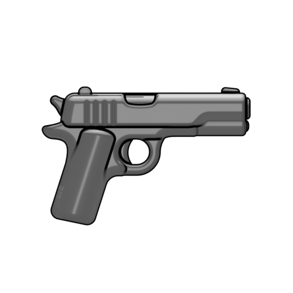 Brickarms M1911 V2 PISTOL Gunmetal for Minifigures -NEW-