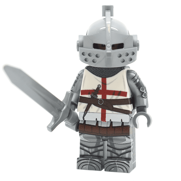 King English Man-At-Arms Custom Minifigure  - United Bricks