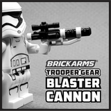 BrickArms Trooper Gear BLASTER CANNON for Minifigs -F-11D First Order- NEW
