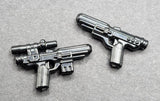 Brickarms Corpo Blaster for Star Wars Minifigures -Pick Style! Scoped or No