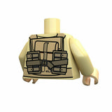 United Bricks PRINTED TORSO for Minifigures -Custom printing -NEW- WW2
