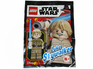 Genuine Lego LUKE SKYWALKER Foil Pack Minifigure Star Wars 912065
