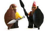 Custom HIDE SHIELD for Minifigures -Pick your Color! Tribal Native Warrior