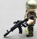 BrickArms AK-74 Talya Weapon for Minifigures -Soldier Military -NEW-