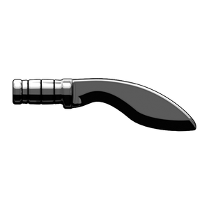 BrickArms KUKRI Blade Weapon for Minifigures NEW -Gunmetal-