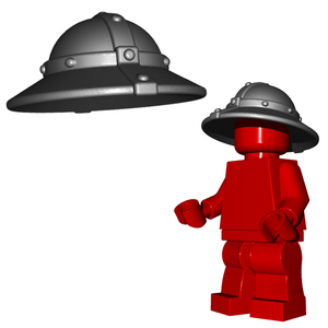Custom KETTLE HELM Medieval Infantry for  Minifigures-Pick your Color!-