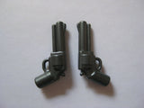 BrickArms MAGNUM REVOLVER 2 pc. Lot for Minifigs -Pick Color