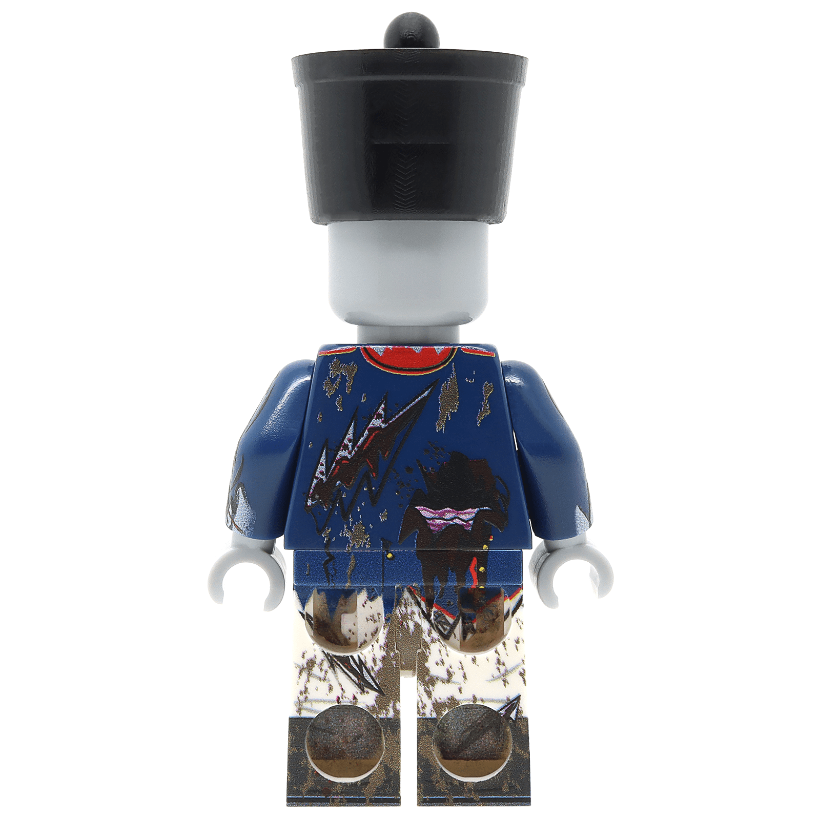 Napoleonic French Zombie Minifigure -United Bricks Limited Edition