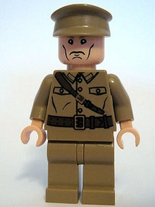 Lego Colonel Dovchenko Indiana Jones Minifigure -iaj018- from 7626 7628